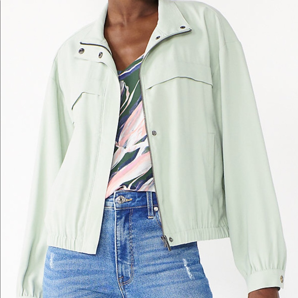 Women’s Nine West Drapy Bombers Utility Jacket - Picture 1 of 1